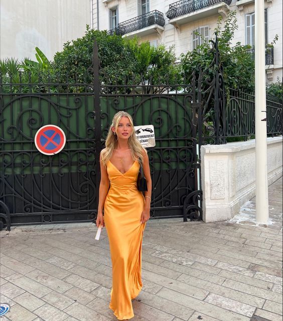 Sexy Mermaid Spaghetti Straps Long Prom Dress