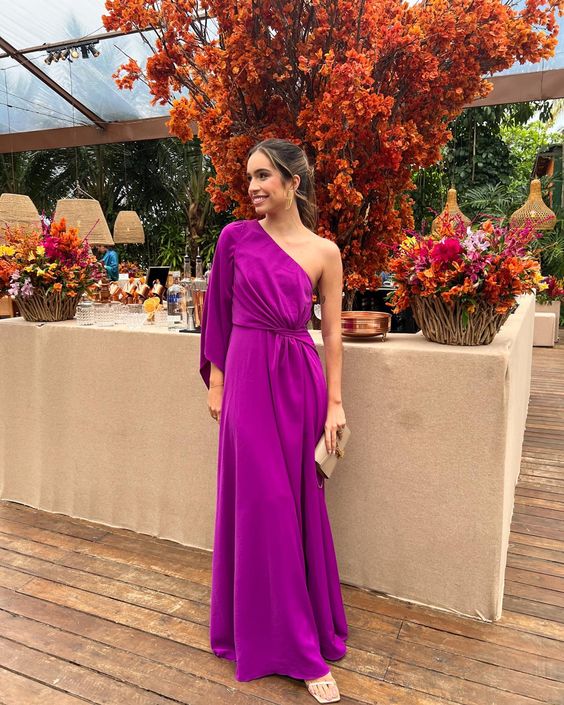 A Line Fashion Long Prom Dress, Formal Evening Gown