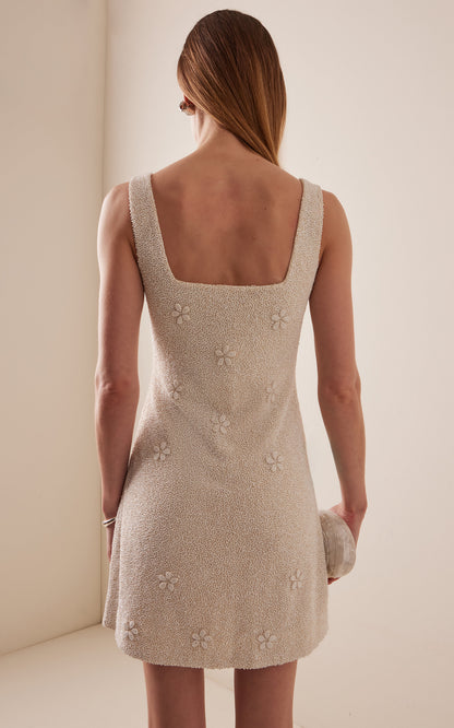 Le Sable Beaded Mini Dress Simple gentle beautiful and grand