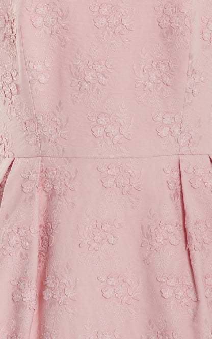 EmbroideEmbroidered Cotton-Blend Midi Dress Simple gentle beautiful and grand