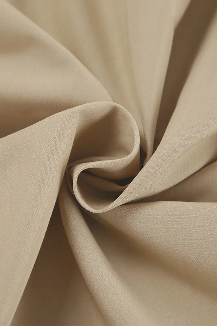 Sexy Solid Color Pocket Ruched Off Shoulder Lantern Skirt Dresses Simple atmospheric beautiful and unique desi