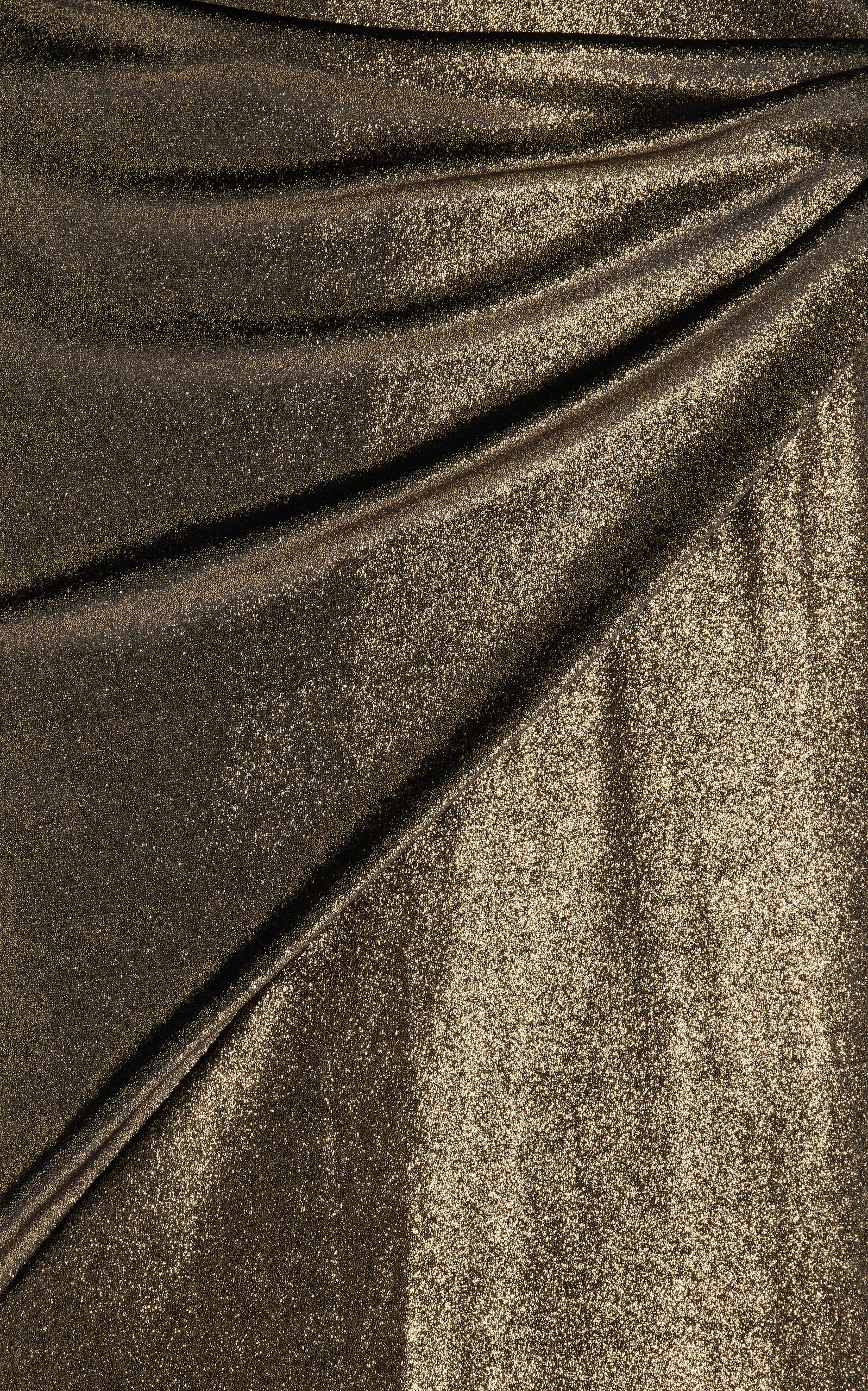 Metallic Stretch Velvet Gown Gentle beautiful and grand