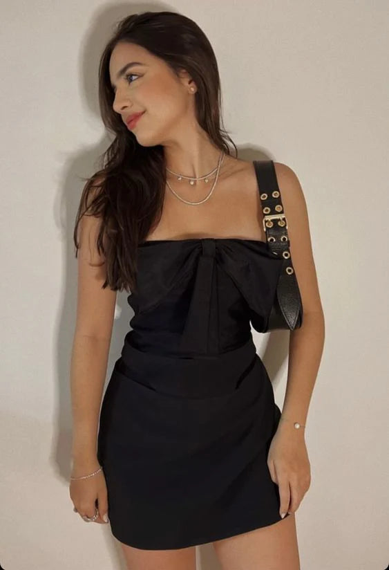 Sexy Black Homecoming Dress Mini Prom Dresses