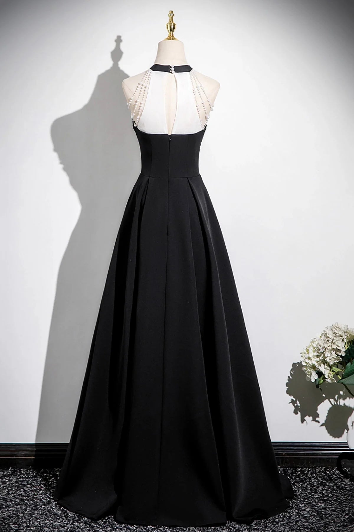 A-Line Prom Dress Elegant A-Line Evening Party Dress simple gentle atmospheric and unique desi Brin