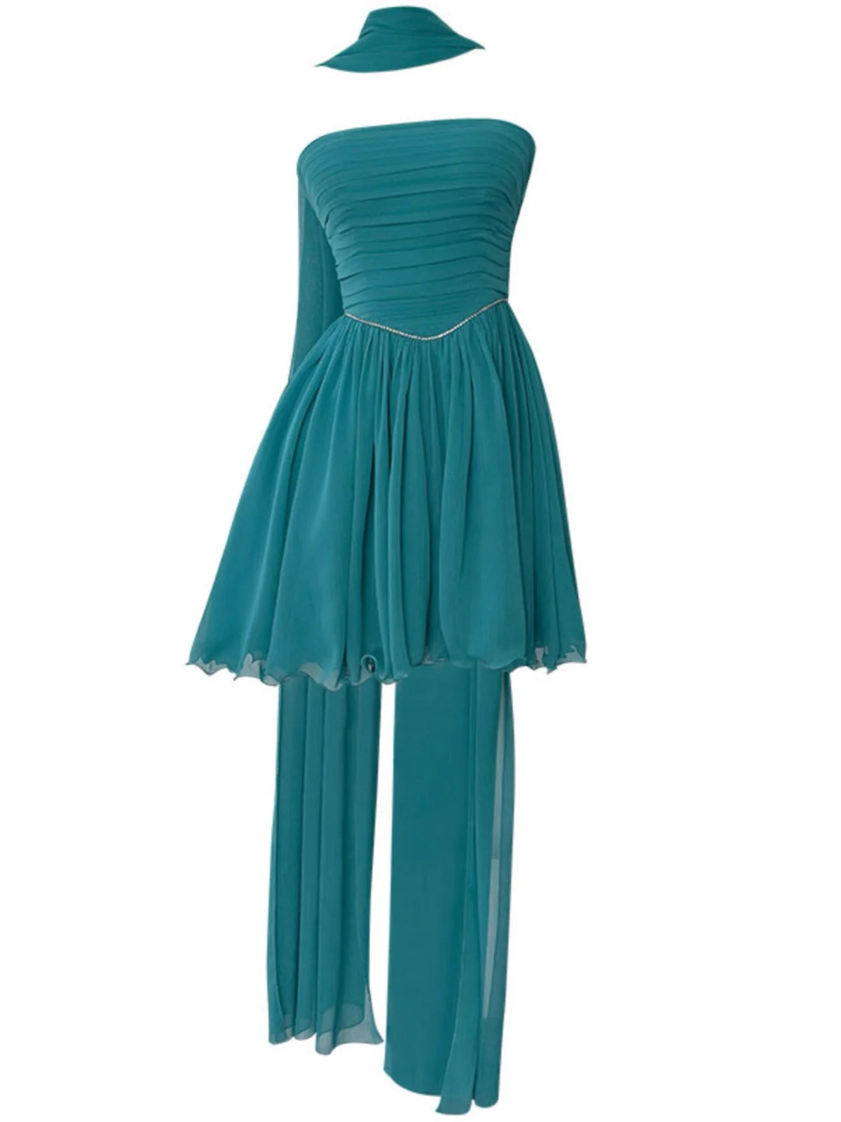 Aesthetic A line Strapless Chiffon Formal Mini Homecoming Dress Middle School Short 19th Birthday Outfits Graduation Dress Hoco Dresses