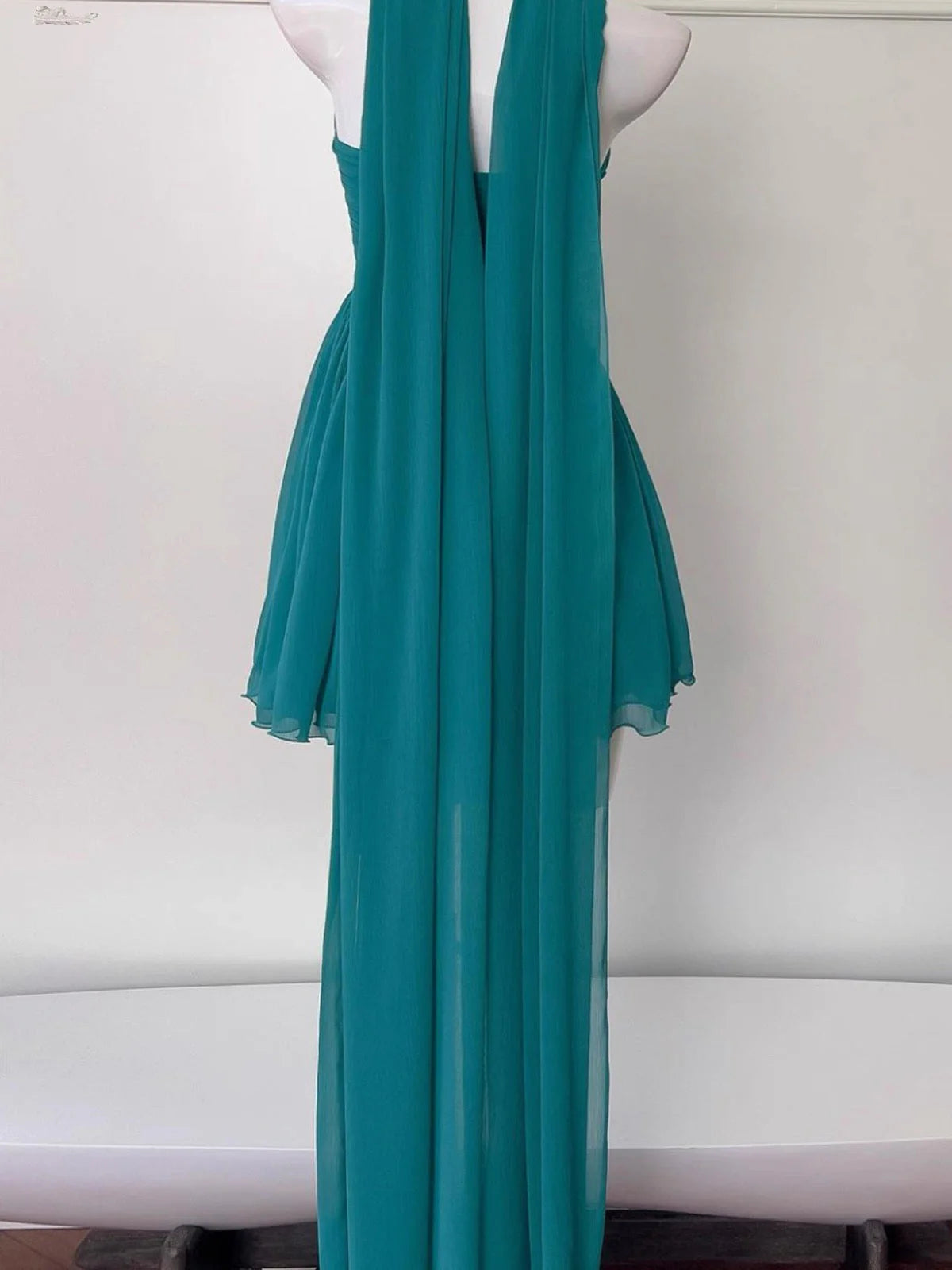 Aesthetic A line Strapless Chiffon Formal Mini Homecoming Dress Middle School Short 19th Birthday Outfits Graduation Dress Hoco Dresses