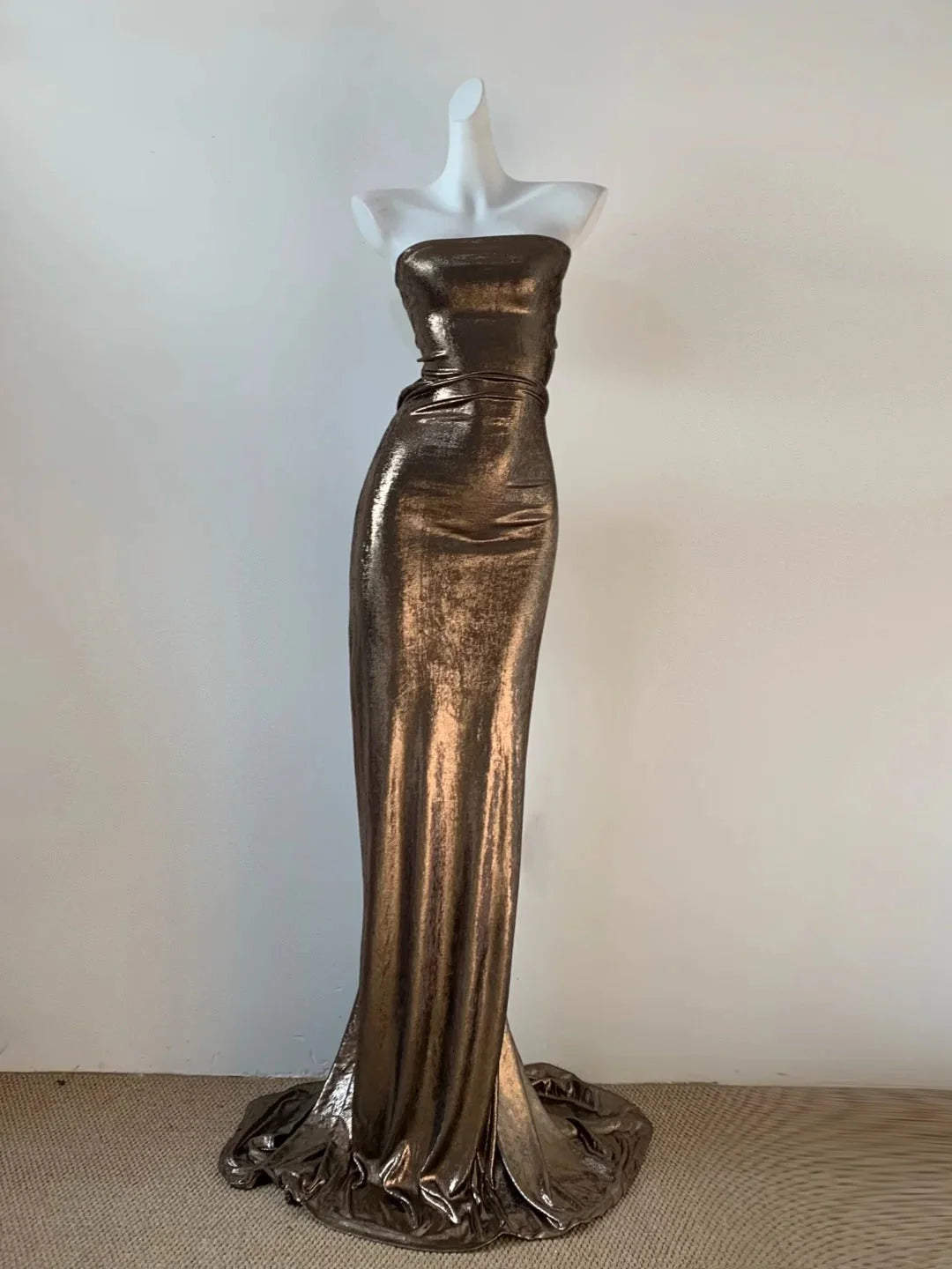 Backless Sexy Mermaid Slim Ball Gown Evening Gown Prom Dress Birthday Party Dress simple gentle atmospheric and unique desi Bring summer colors to enhance whiteness ﻿