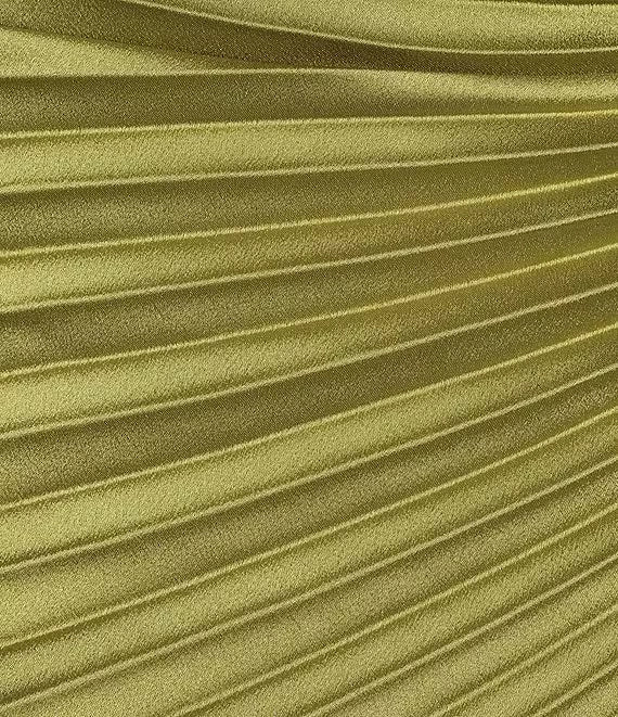 Belle by Badgley Mischka Kelsey Sleeveless One Shoulder Asymmetric Fit and Flare Dress