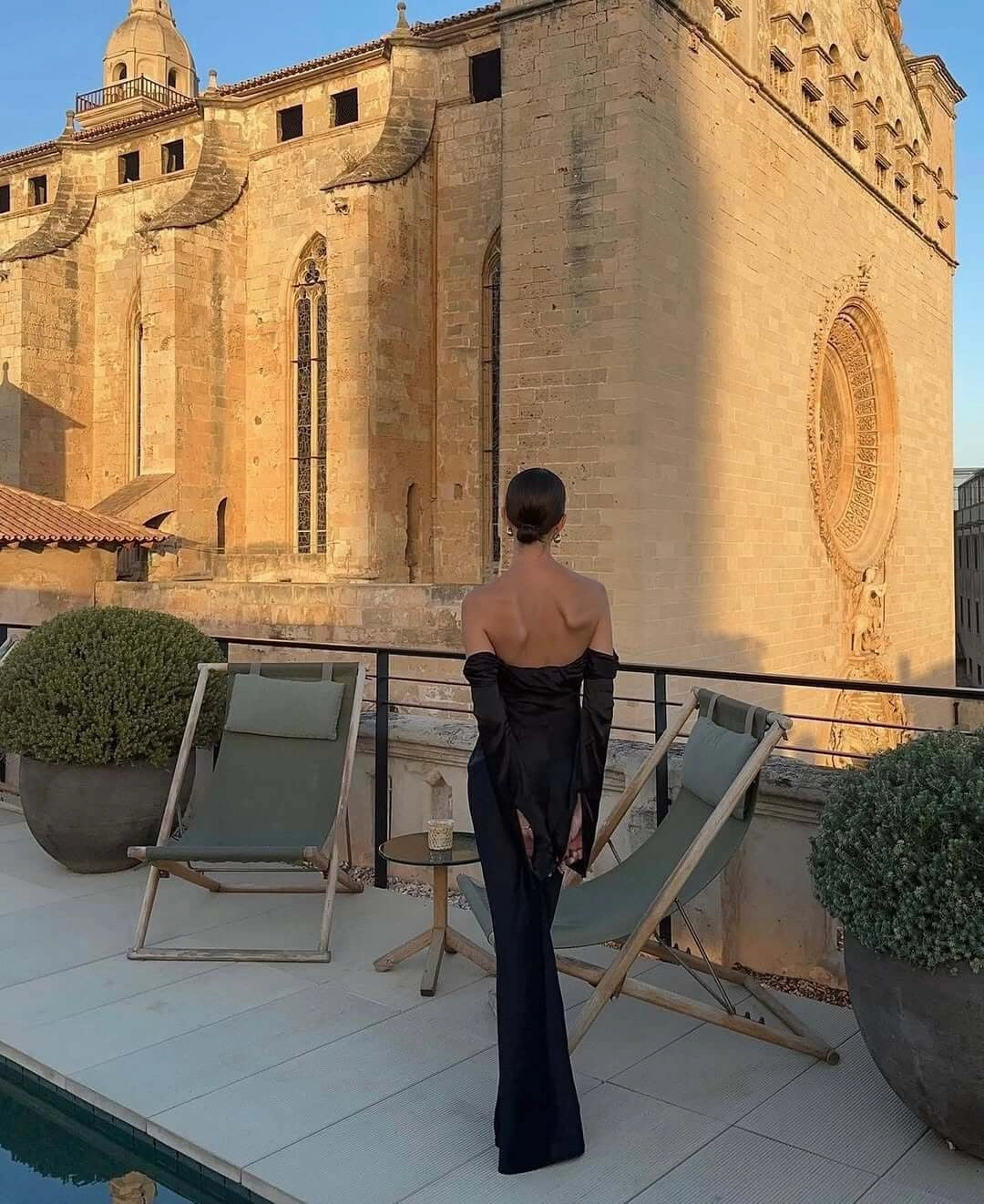 Black Long Sleeves Prom Dresses Strapless Mermaid Formal Evening Outfit simple gentle atmospheric and unique desi Bring summer colors to enhance whiteness