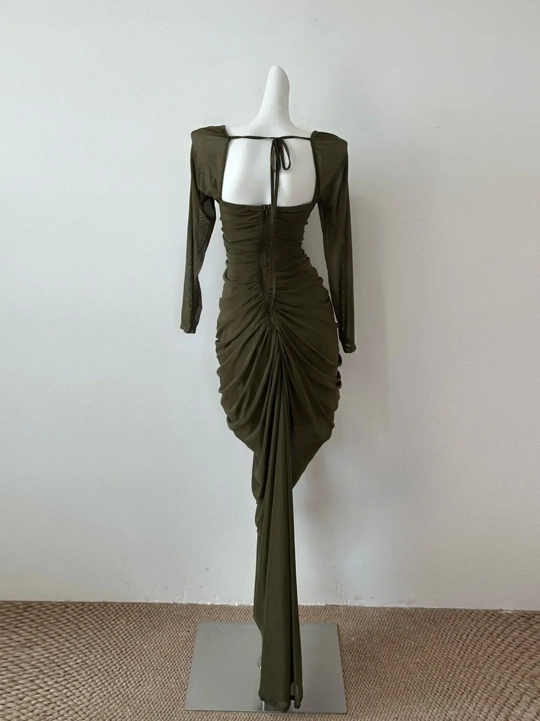 Brown Homecoming Dress Short Chiffon simple gentle atmospheric and unique desi Bring summer colors to enhance whiteness