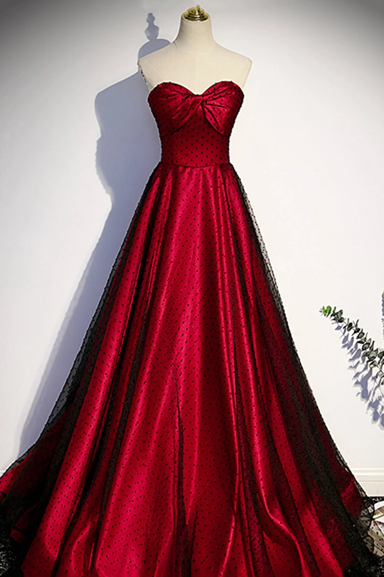 Burgundy Satin Tulle Long Prom Dress Off the Shoulder Formal Evening Dress simple gentle atmospheric and unique desi Bring summer colors to enhance whitenes