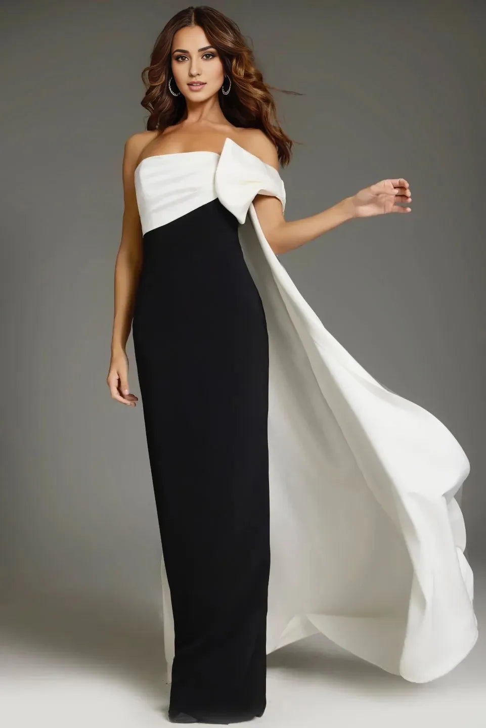 Chic Sheath Off Shoulder Sleeveless Zipper Back Floor Length Prom Dress