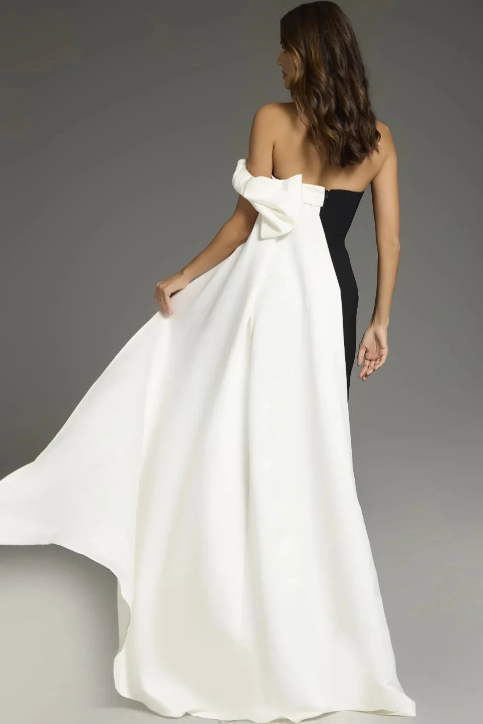 Chic Sheath Off Shoulder Sleeveless Zipper Back Floor Length Prom Dress