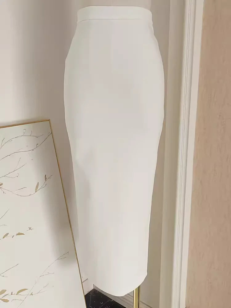 Chic Sheath One Shoulder Satin Vacation Dress White Women Dresses simple gentle atmospheric and unique desi Bring summer colors to enhance whiteness