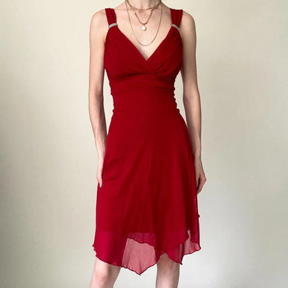 Chiffon Knee Length Short Homecoming Dress Birthday Party Dress simple gentle atmospheric and unique desi Bring summer colors to enhance whiteness