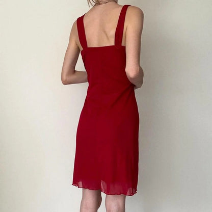 Chiffon Knee Length Short Homecoming Dress Birthday Party Dress simple gentle atmospheric and unique desi Bring summer colors to enhance whiteness