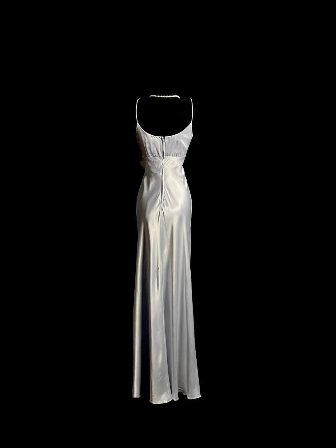 Classy A line Spaghetti Straps Sleeveless Satin Prom Dresses Summer Wedding Guest Dresses Wedding Guest Outfits simple gentle atmospheric and unique desi Bring summer colors to enhance whiteness