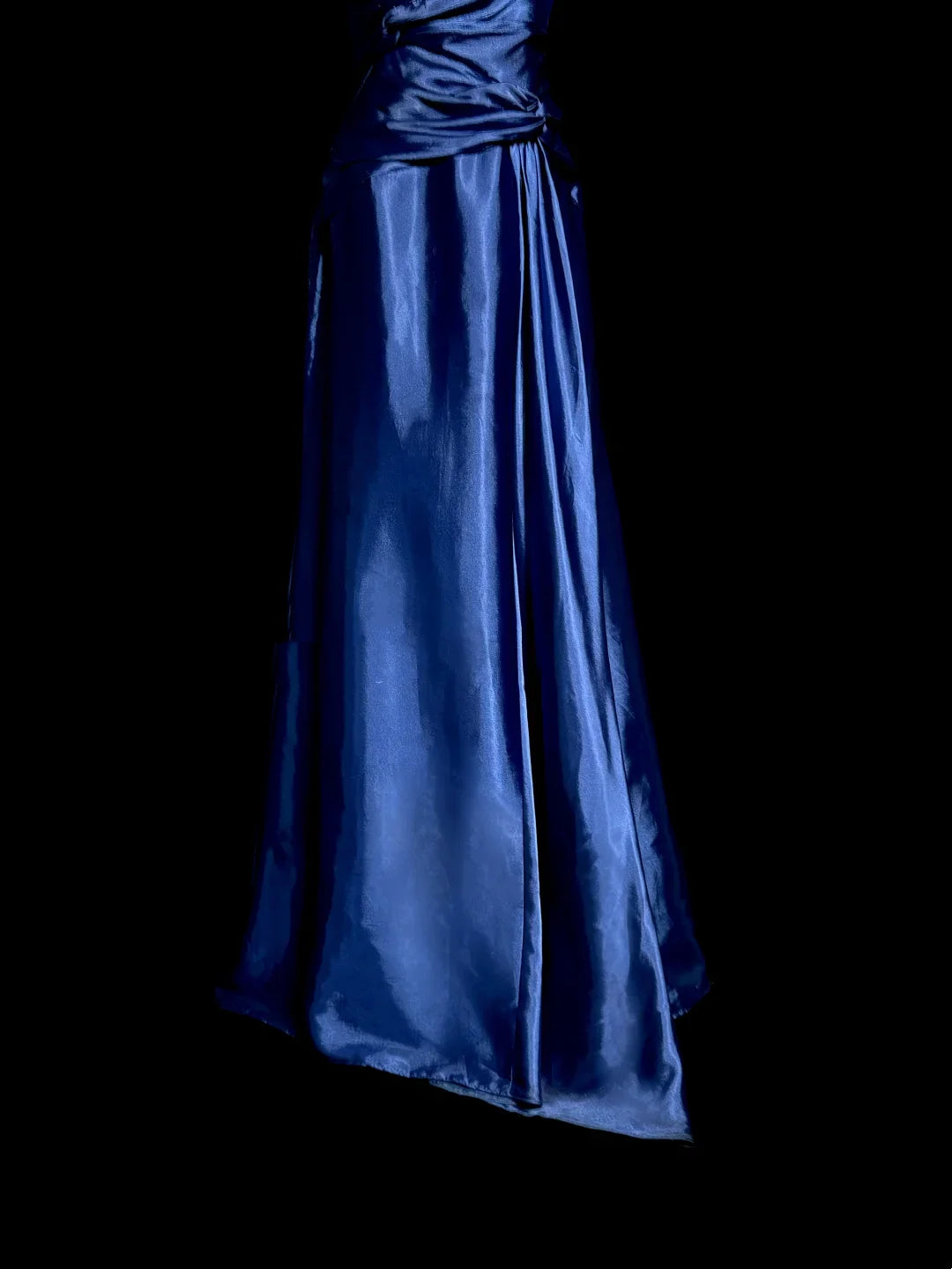 Classy Mermaid Royal Blue Satin Maxi Dress Evening Dress Long Prom Dresses simple gentle atmospheric and unique desi Bring summer colors to enhance whiteness