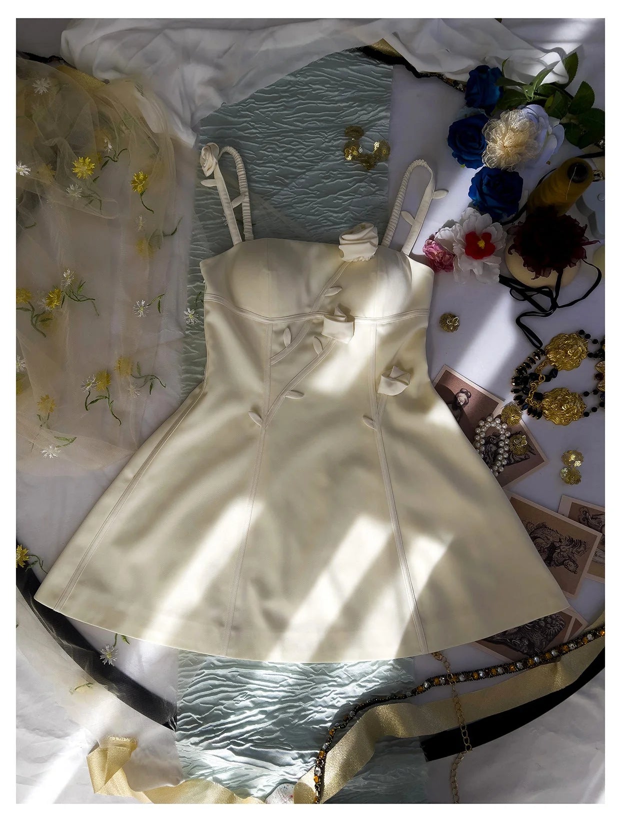 Cute A Line Spaghetti Straps Satin Formal 8th Grade Homecoming Dresses Middle School Short Cocktail Gowns Graduation Dress Hoco Outfits simple gentle atmospheric and unique desi Bring summer colors to enhance whiteness