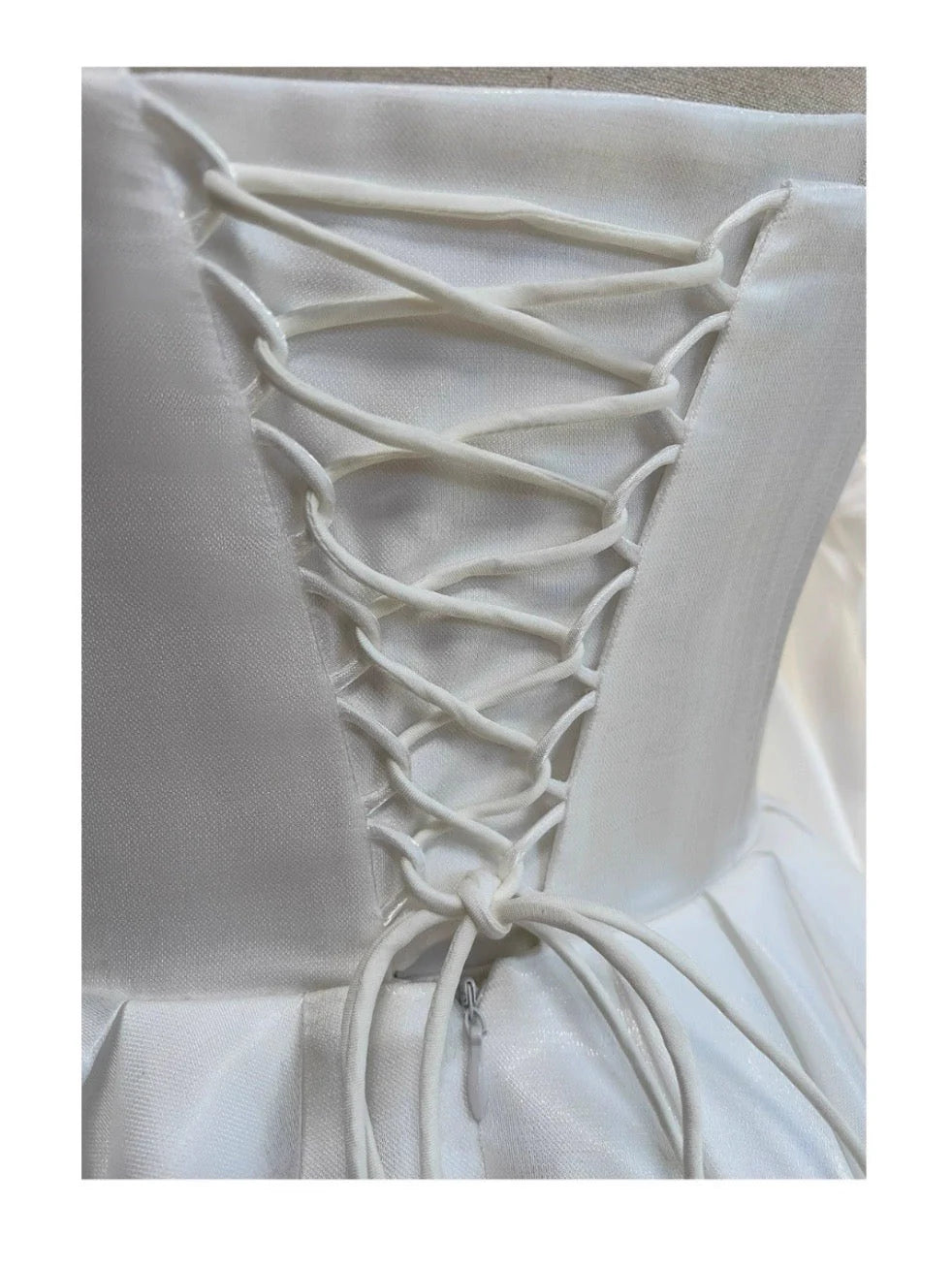 Cute A line Straps White Corset Back Mini Short Formal Cocktail Dress Homecoming Dresses Summer Middle School Hoco Dress Homecoming Outfits 19th Birthday Outfit