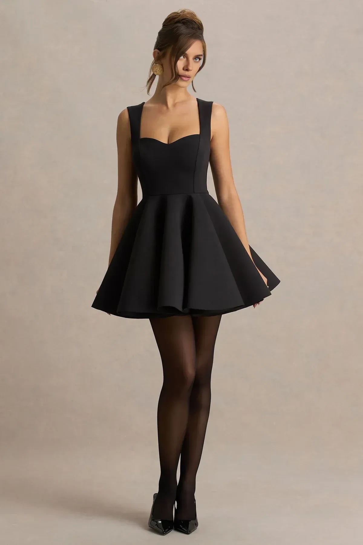 Daring A Line Sweetheart Neck Sleeveless Open Back Short Prom Dress