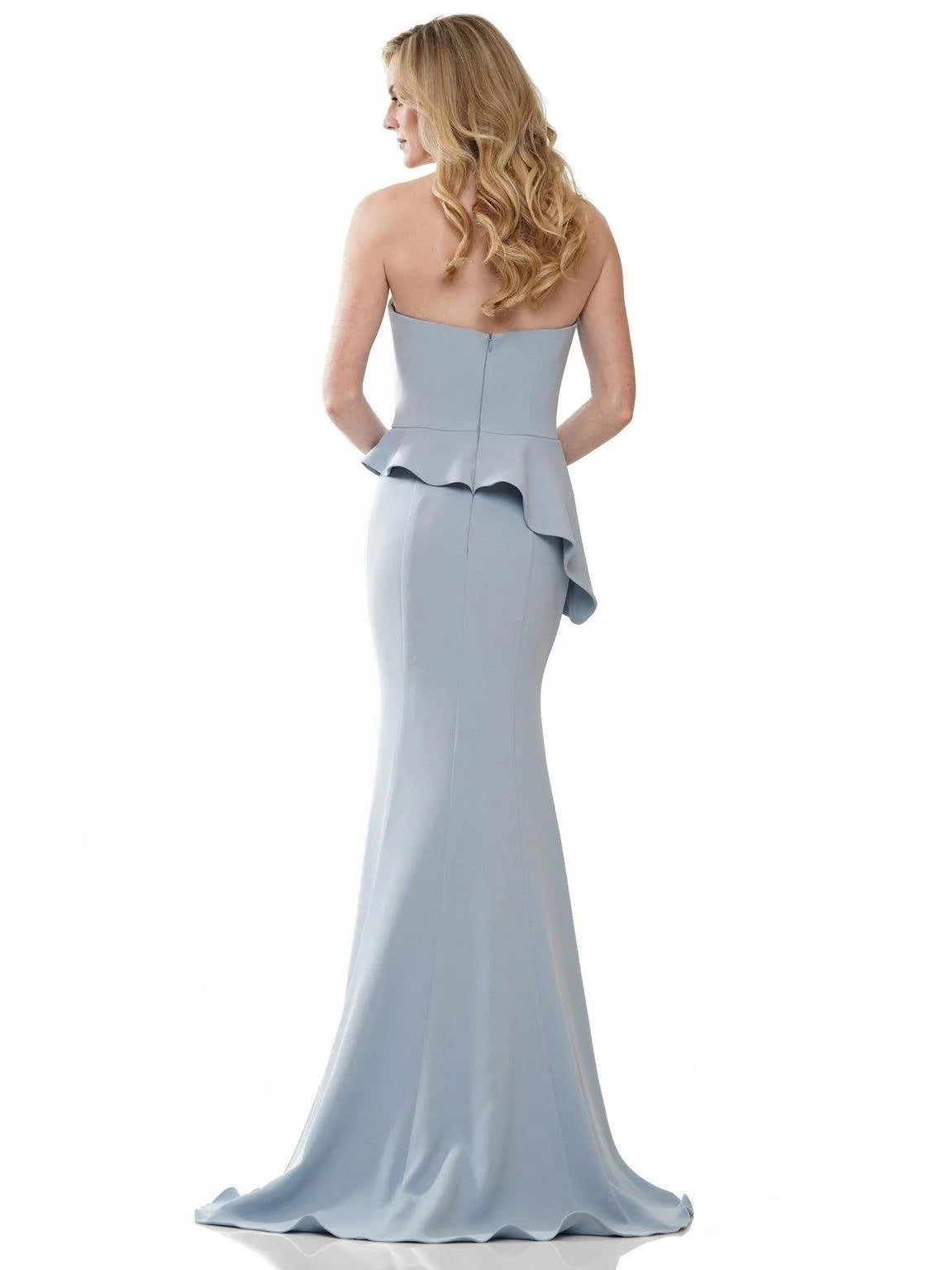 Elegant Mermaid Sweetheart Sleeveless Zipper-Back Train-Floor-Length Prom Dress