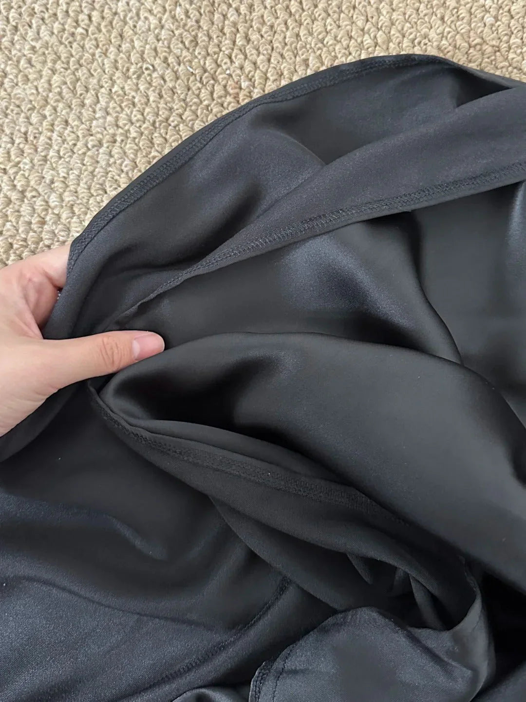 Elegant Exquisite Beaded Long Floor Length Satin Sequin Ball Gown Evening Gown Party Dress simple gentle atmospheric and unique desi Bring summer colors to enhance whiteness