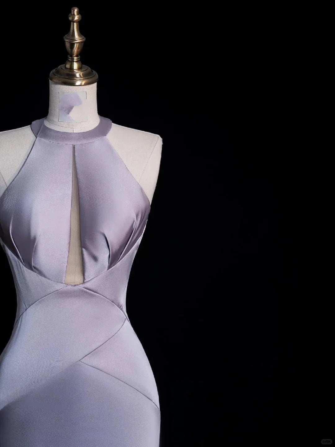 Elegant Long Floor Length Satin Ball Gown Evening Dress Party Dress simple gentle atmospheric and unique desi Bring summer colors to enhance whiteness