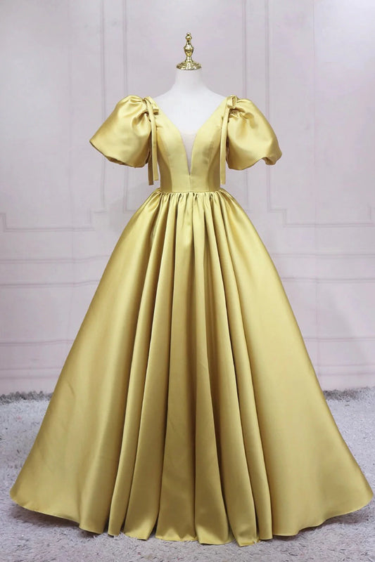 Elegant Satin Long Prom Dress Simple A-Line Red Evening Party Dress simple gentle atmospheric and unique desi Bring summer colors to enhance white