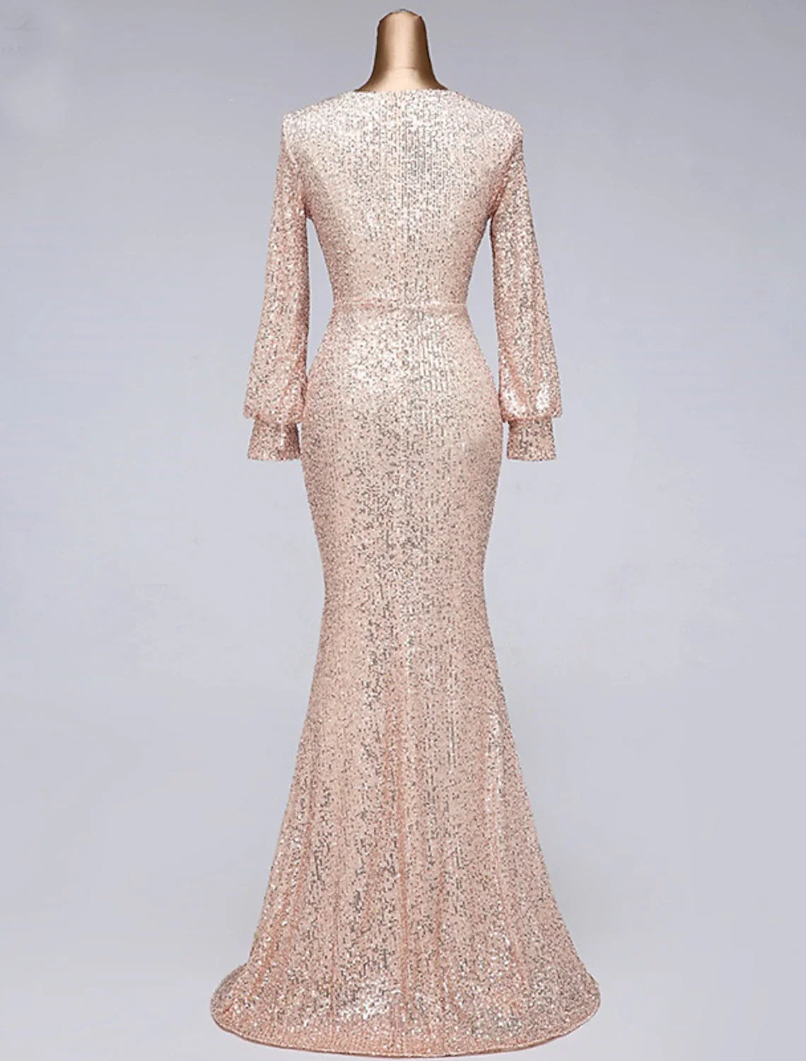 Evening Dress High Neck Sleeveless Floor Length Tulle with Sash  RibbonMermaid  Trumpet Evening Gown Elegant Dress Wedding Guest Formal Evening Floor Length Long Sleeve V Neck Tulle with Sequin