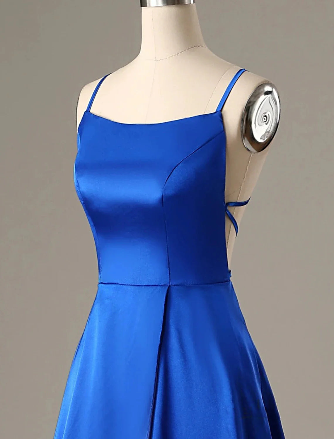 Evening Gown Sexy Dress Formal Wedding Guest Sweep Brush Train Sleeveless Spaghetti Strap Charmeuse simple gentle atmospheric and unique desi Bring summer colors to enhance whiteness