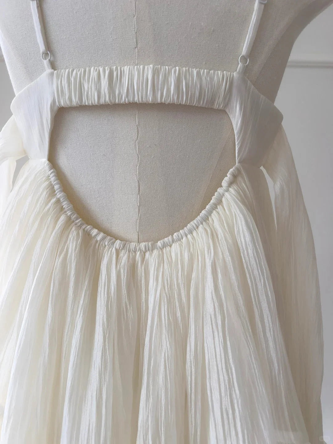 Fantasy Short Chiffon Homecoming Dress Outdoor Holiday Party Dress  simple gentle atmospheric and unique desi Bring summer colors to enhance whiteness