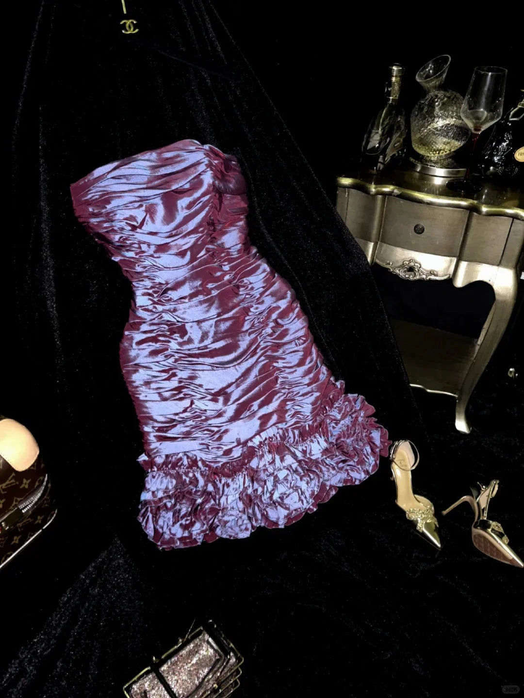 Fashion Homecoming Dress Short Satin Party Dress simple gentle atmospheric and unique desi Bring summer colors to enhance whiteness