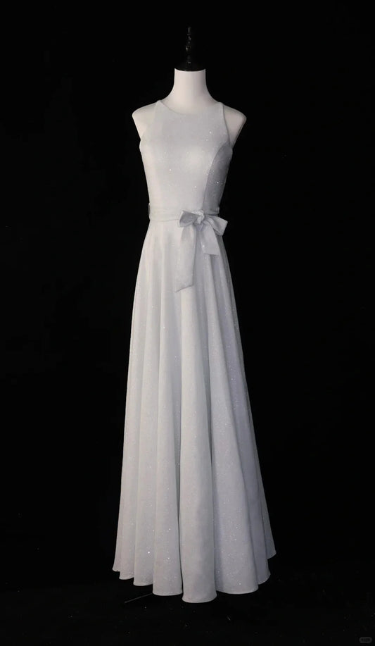 Fashion Long Satin Bridesmaid Dresses Ball Gowns Evening Gowns Party Dresses
