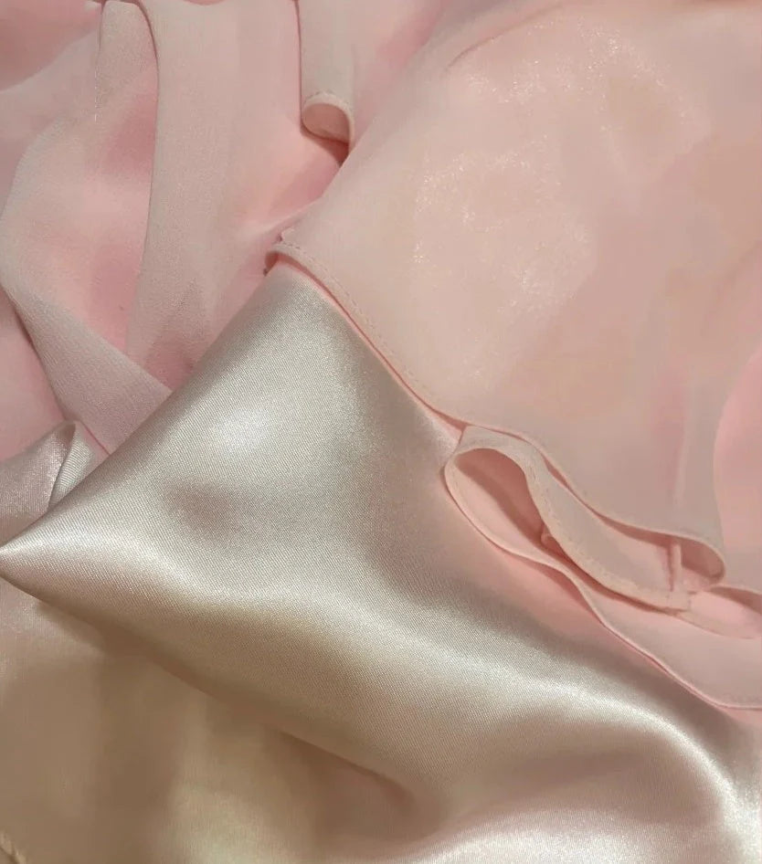 Fashion One Shoulder Long Chiffon Ball Gown Evening Dress simple gentle atmospheric and unique desi Bring summer colors to enhance whiteness