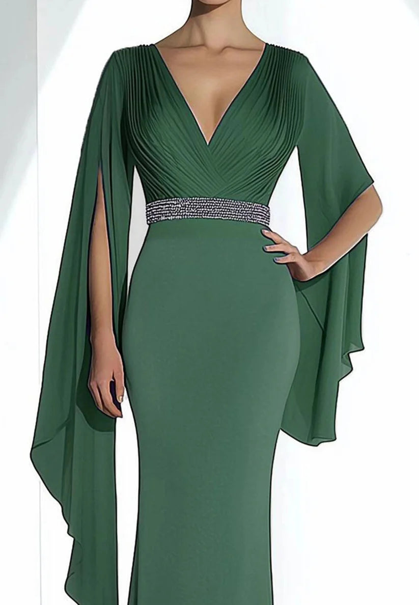 Formal Work Party Boat Neck Royal Blue Sleeveless Belted Slit Midi Dress simple gentle atmospheric and unique desi Bring summer colors to enhance whiteness