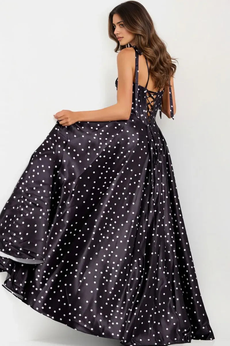 Glamorous Ballgown Sweetheart Sleeveless Lace-Up-Back Floor-Length Prom Dress
