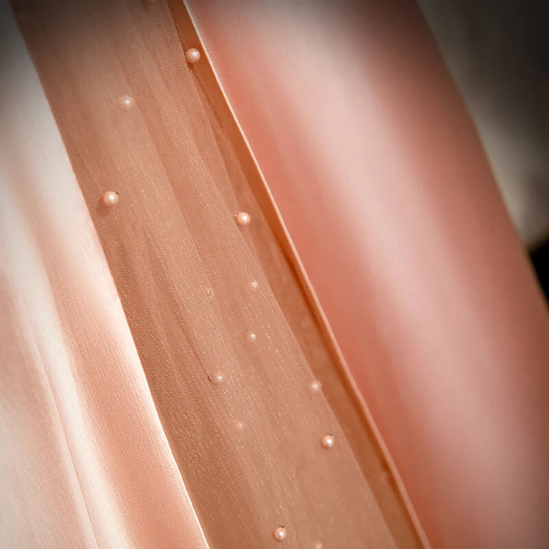 Glamorous Strapless Pink Satin Long Party Dress Formal Prom Dresses simple gentle atmospheric and unique desi Bring summer colors to enhance whiteness