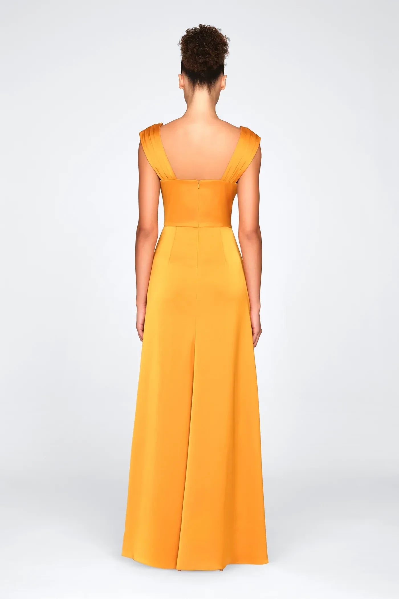 Graceful Sheath Cowl Neck Sleeveless Back Zipper Floor Length Prom Dress