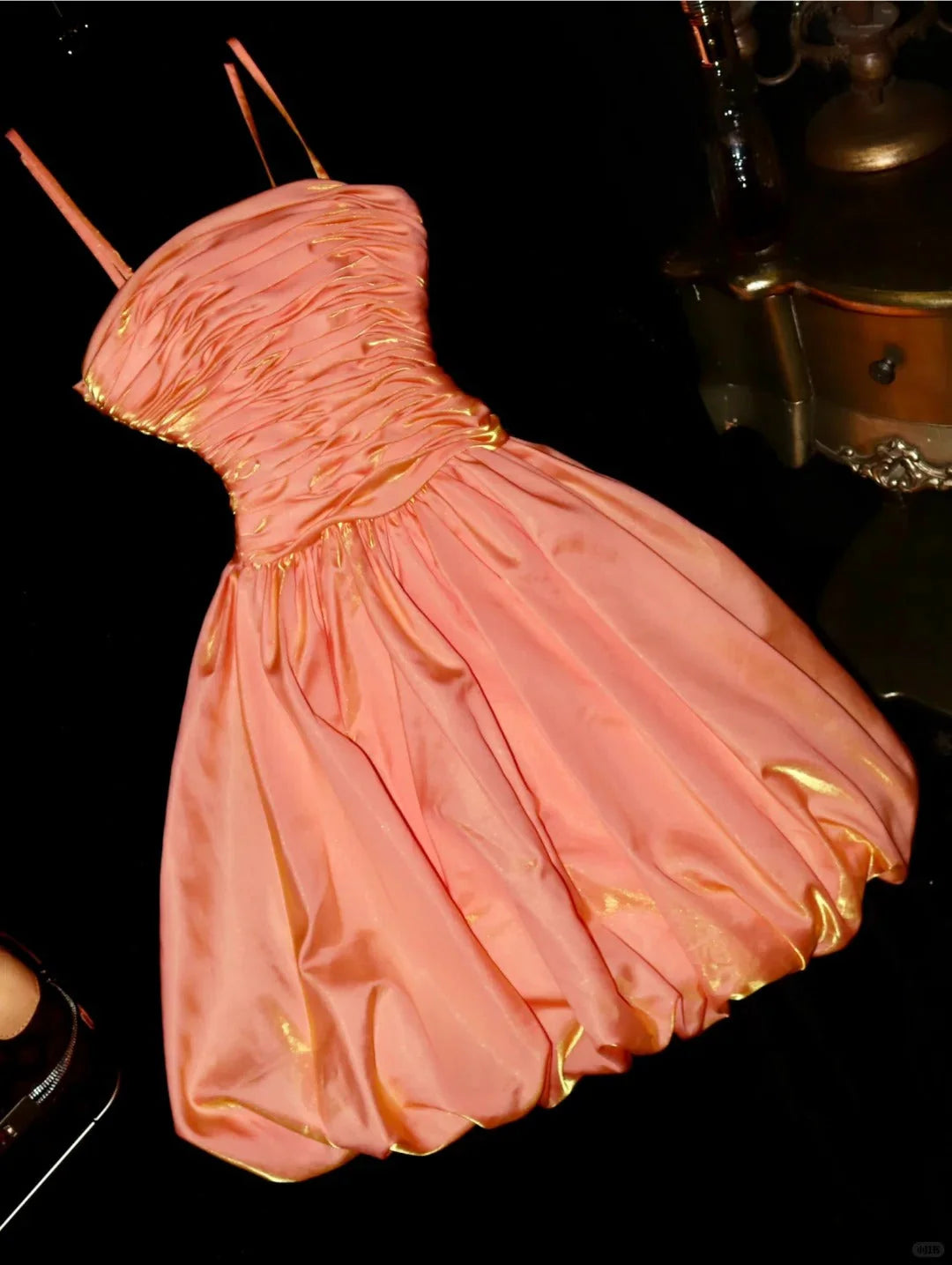 Homecoming Dress Fashion Short Satin Prom Dress  simple gentle atmospheric and unique desi Bring summer colors to enhance whiteness