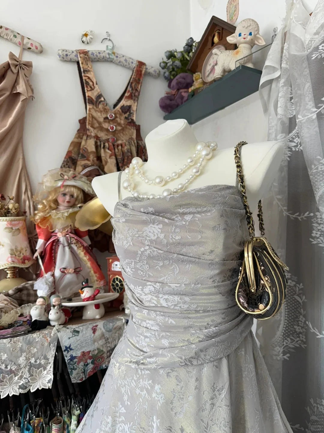 Lace Vintage Short Party Dress Cocktail Dresses Homecoming Dress simple gentle atmospheric and unique desi Brin