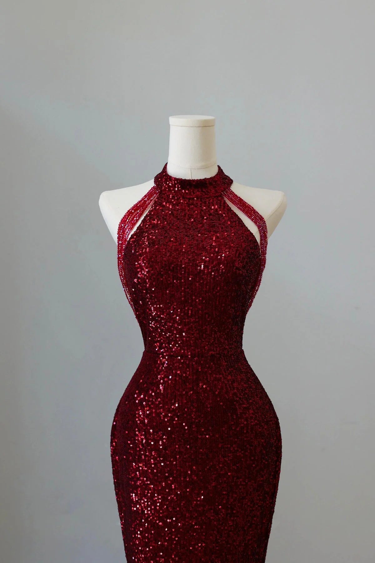 Long Prom Dress Mermaid Evening Party Dress simple gentle atmospheric and unique desi Brin