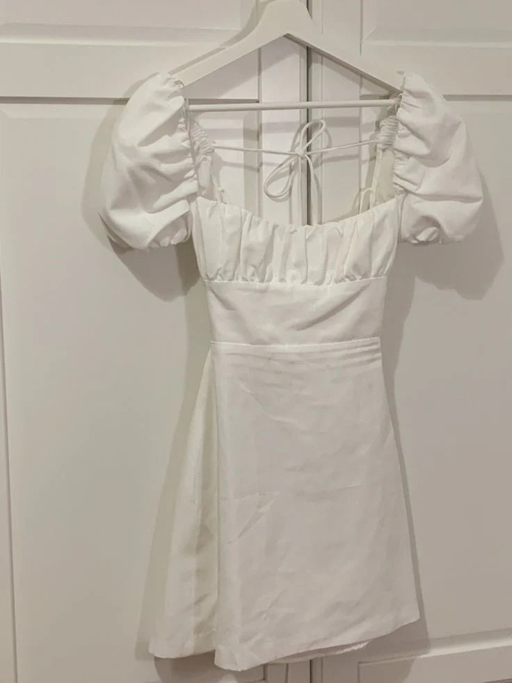 Mini Dress Summer Party Dress Homecoming Dress  simple gentle atmospheric and unique desi Brin