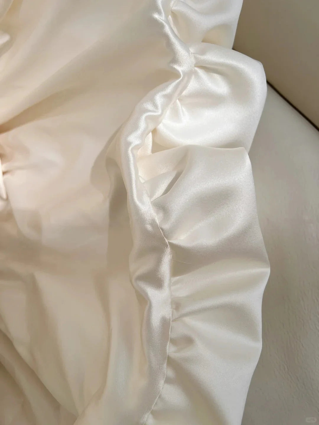 Moonlight White Short Satin Homecoming Dress Party Gown  simple gentle atmospheric and unique desi Bring summer colors to enhance whiteness