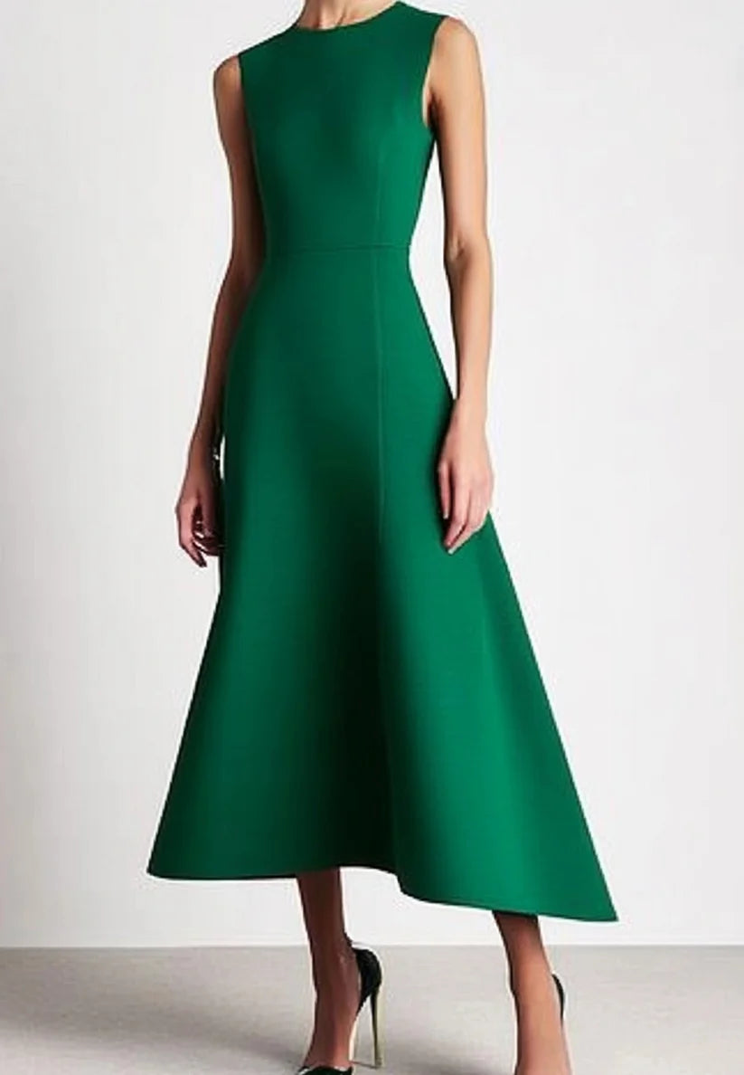 Formal Party Business Work Velvet V Neck Ruffle Maxi Sloping Shoulder simple gentle atmospheric and unique desi Bring summer colors to enhance whiteness