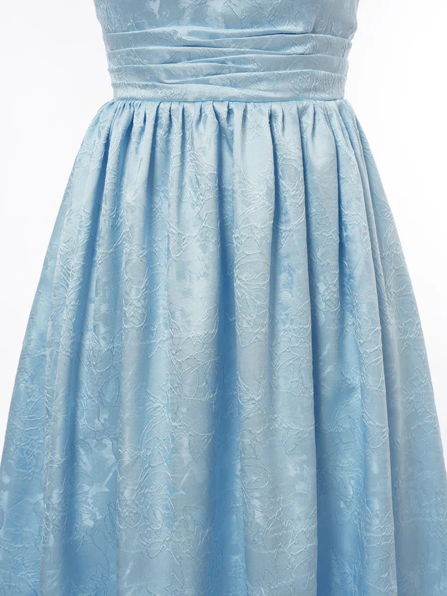 Princess Strapless Sleeveless Bridesmaid Dresses with Applique simple gentle atmospheric and unique desi Bring summer colors to enhance whiteness