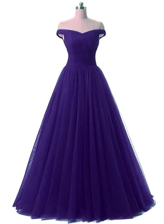 Purple mesh dress with one shoulder design suitable for dinners, dances and other occasions