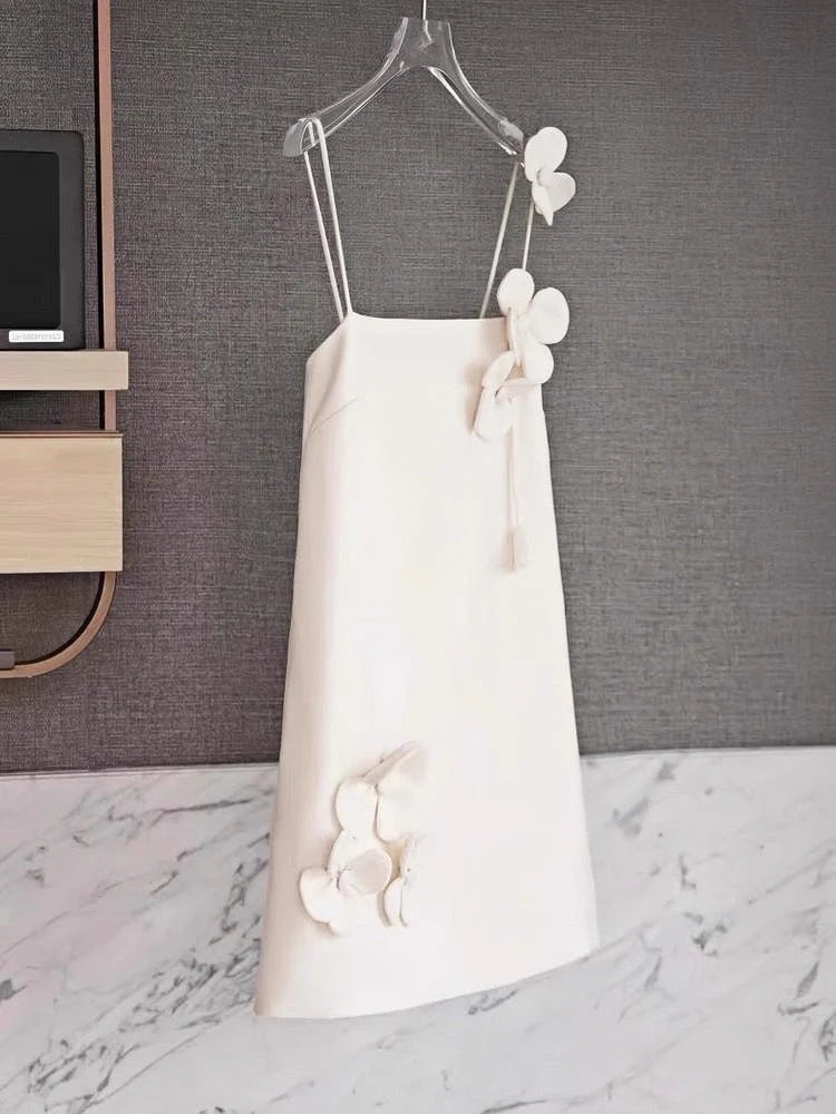 Simple A Line Spaghetti Straps Floral Short Formal Homecoming Dresses Party Graduation Dress Hoco Dresses