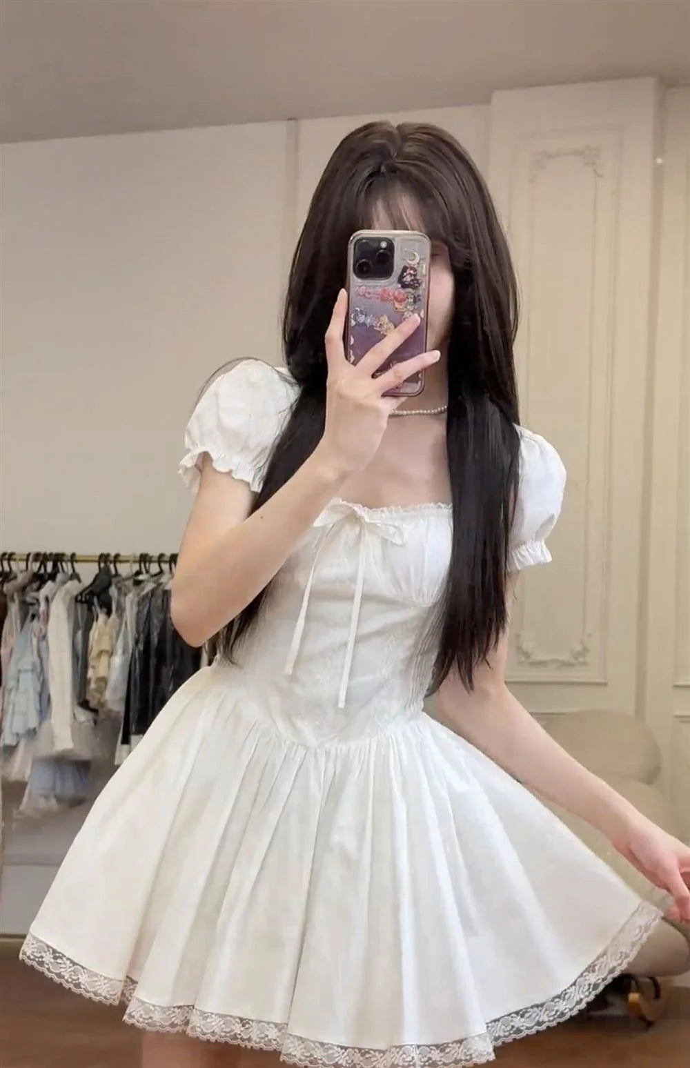 Simple A line Spaghetti Straps Short Homecoming Dresses Party Dress Birthday Outfits simple gentle atmospheric and unique desi Bring summer colors to enhance whiteness