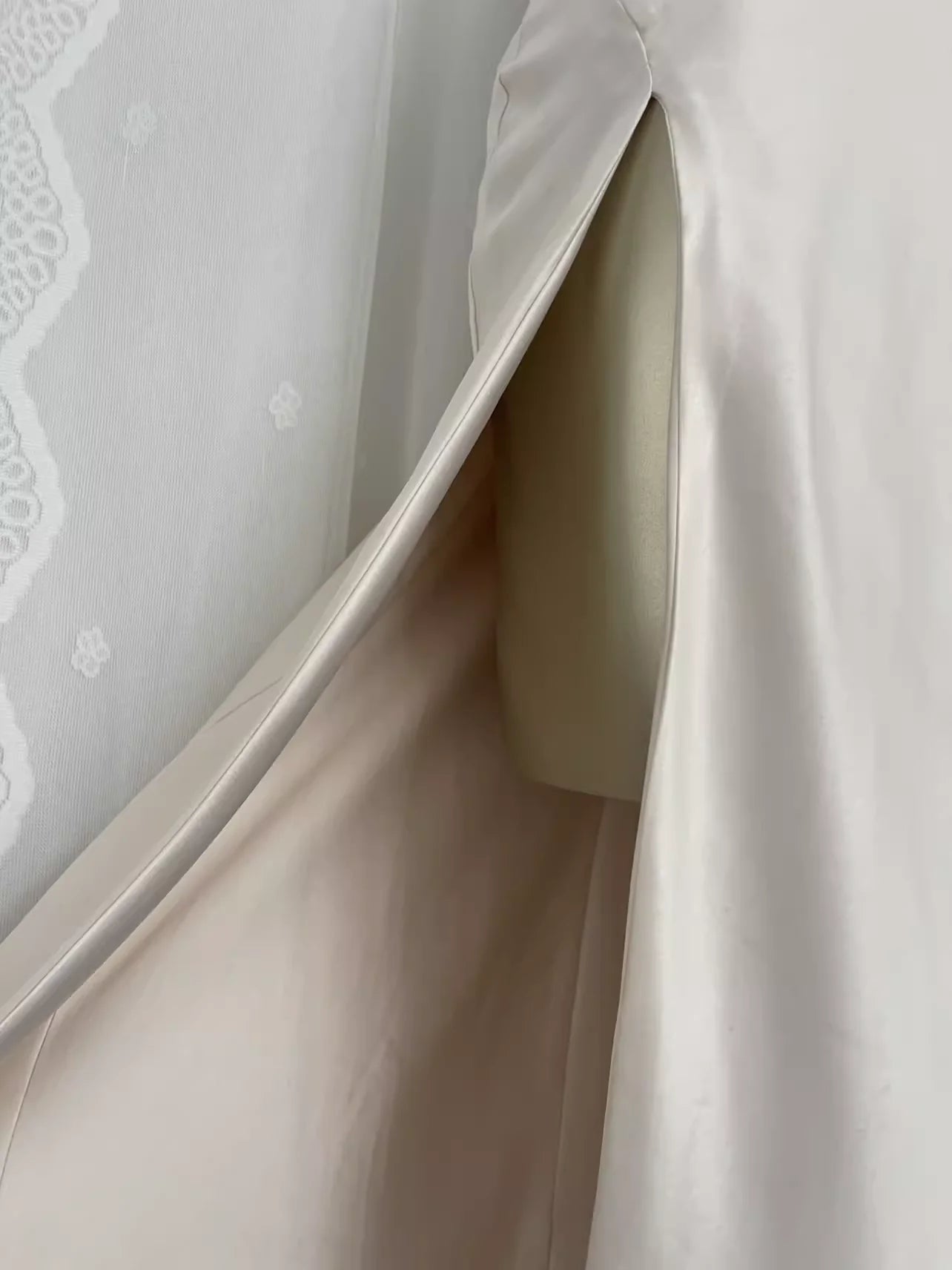 Simple Sheath Spaghetti Straps Satin Vacation Beach Dress Birthday Dresses simple gentle atmospheric and unique desi Bring summer colors to enhance whiteness